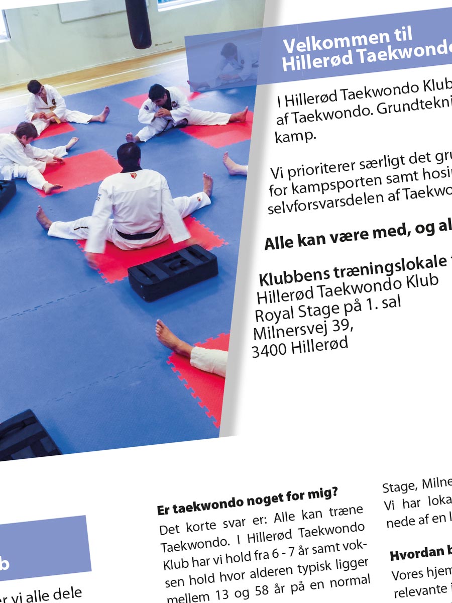 Folder Hillerød Taekwondo
